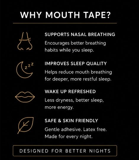 Airviq Premium Mouth Tape – 30 Strips